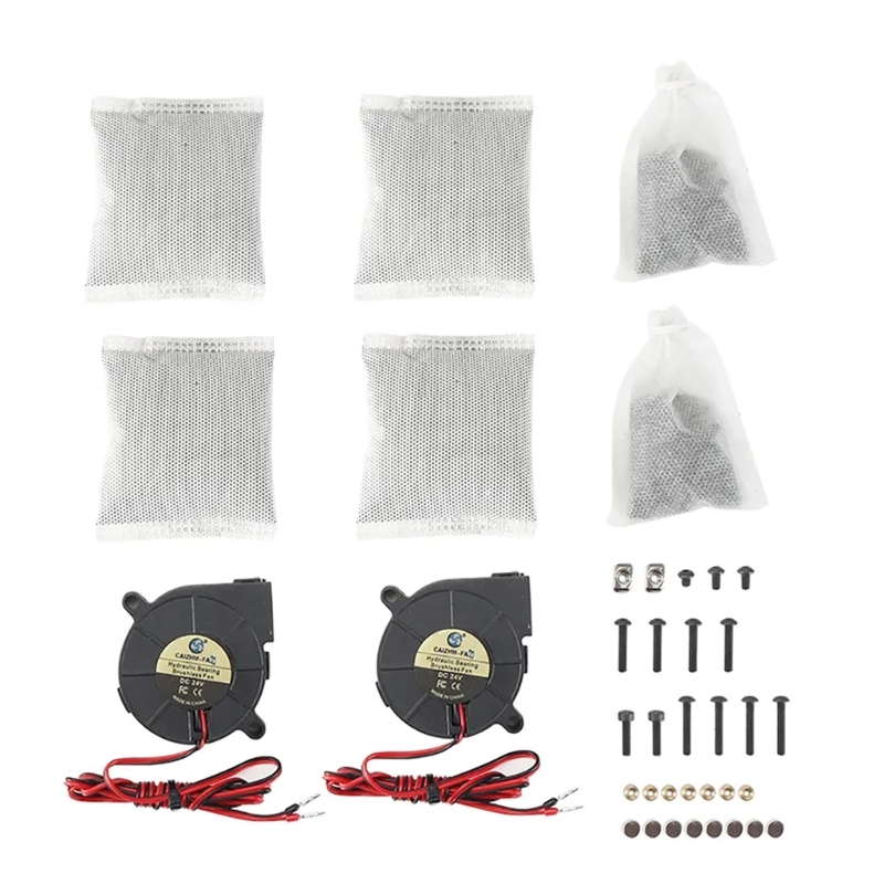 3D Printing Mesin - Nevermore V6 DUO Activated Carbon Filters