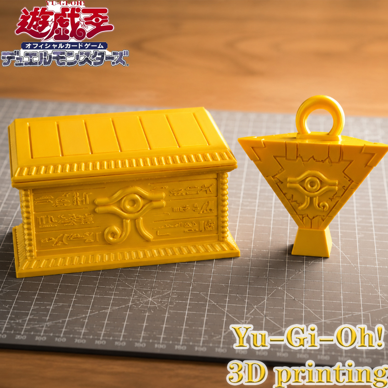 3D Printing Gold - New Hot Yu-Gi-Oh Millennium Puzzle Gold