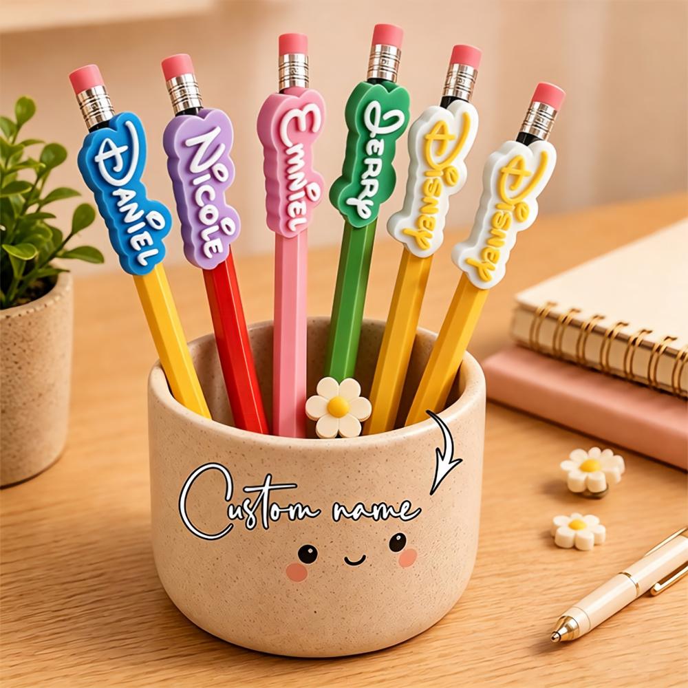 3D Printing Gif - Personalized 3D Printed Custom Name Pencil