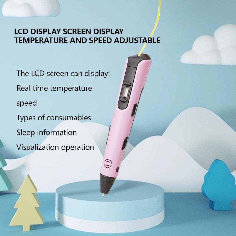 3D Printing Pen Kids with LCD  - 3D Printing Pen For Kids 评论和价格