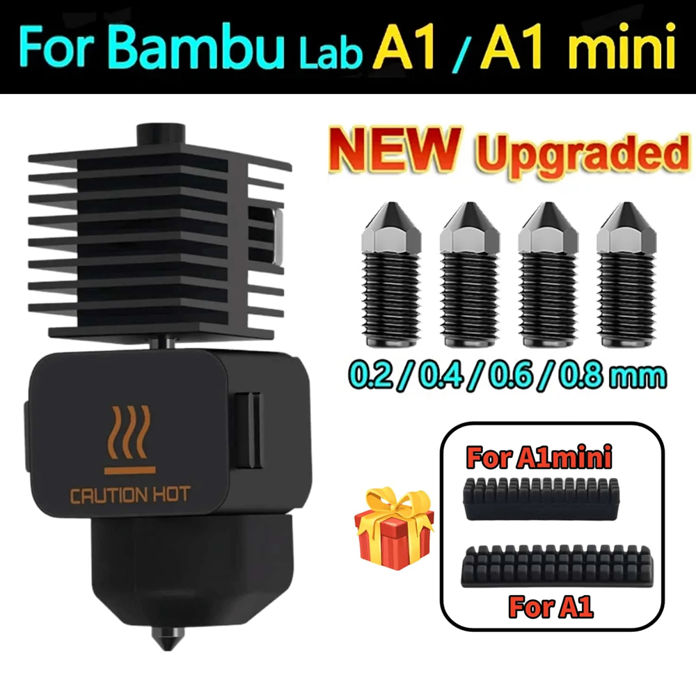 Upgrade Hotend Kit for Bambu L - Nozzle 0.4Mm Hardened 评论和价格