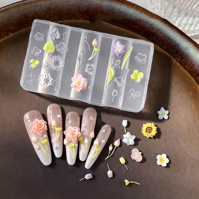 Reusable Silicone Nail Art Mol - 3D Printing With Silicone 评论和价格