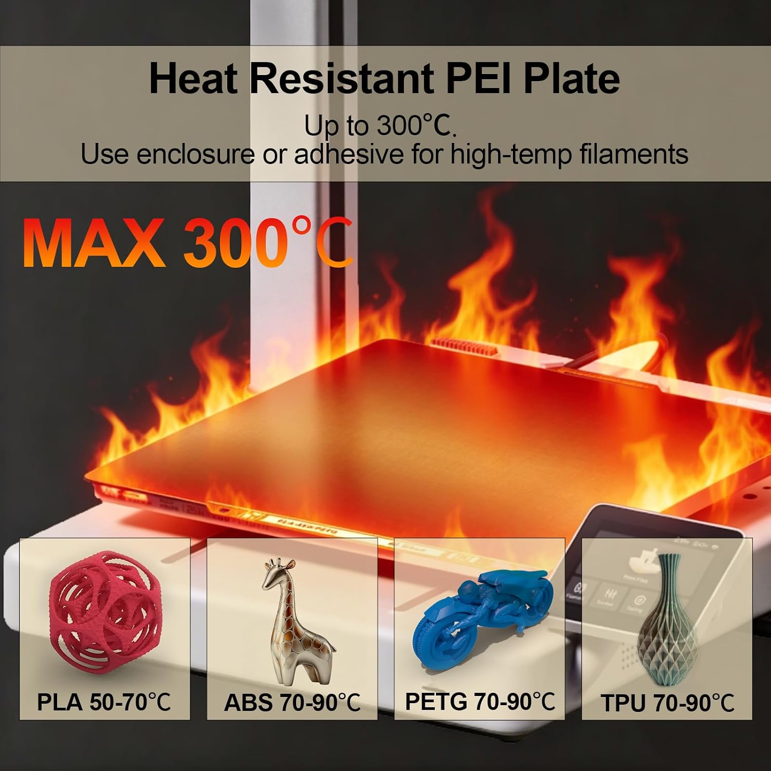 For Bambu Lab X1 X1C 0.77mm Do - Pei Sheet 评论和价格