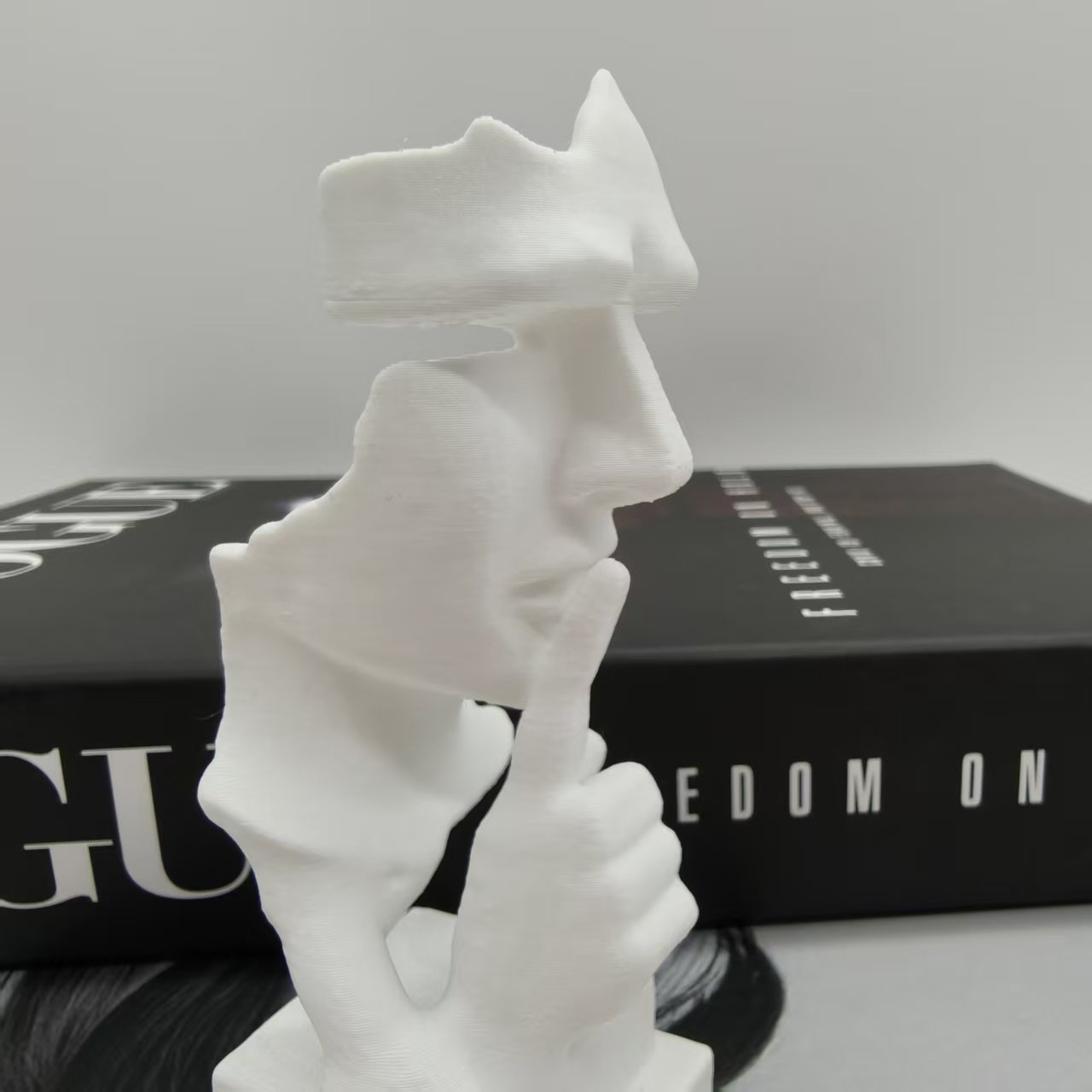 Thinker Statue, Silence Is Gol - 3D Printing Gif 评论和价格