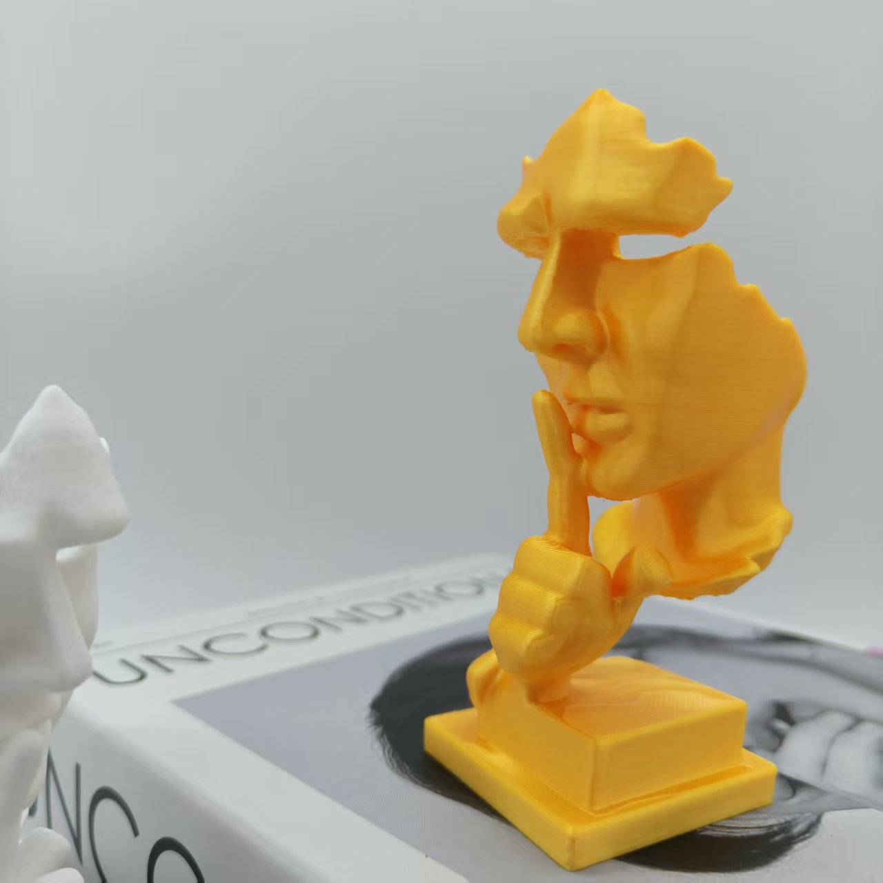 Thinker Statue, Silence Is Gol - 3D Printing Gif 评论和价格