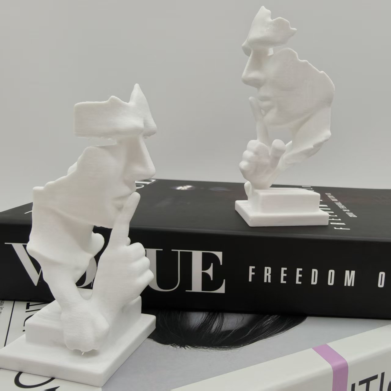 Thinker Statue, Silence Is Gol - 3D Printing Gif 评论和价格