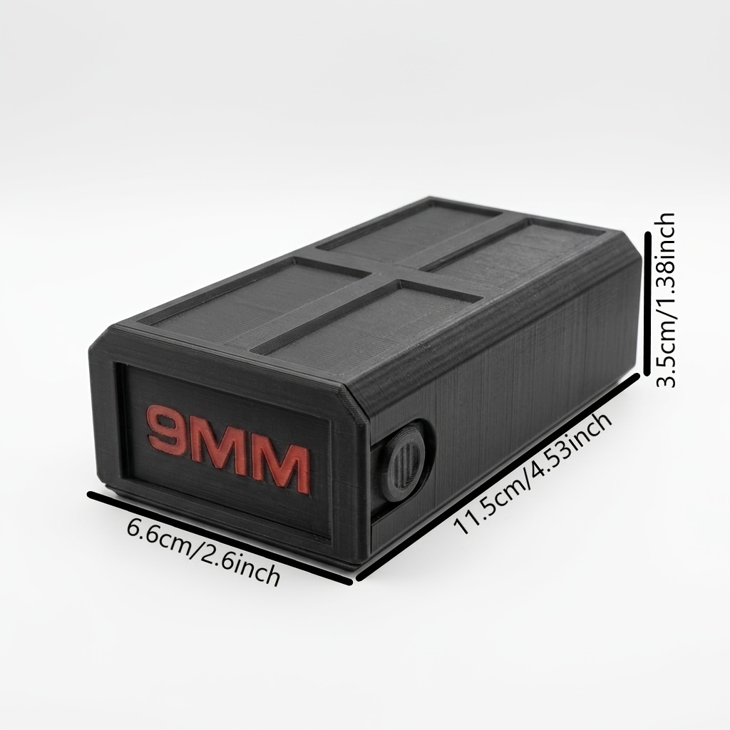 3D Printed 9mm Ammo Box, 50-Ro - 3D Printing Gif 评论和价格