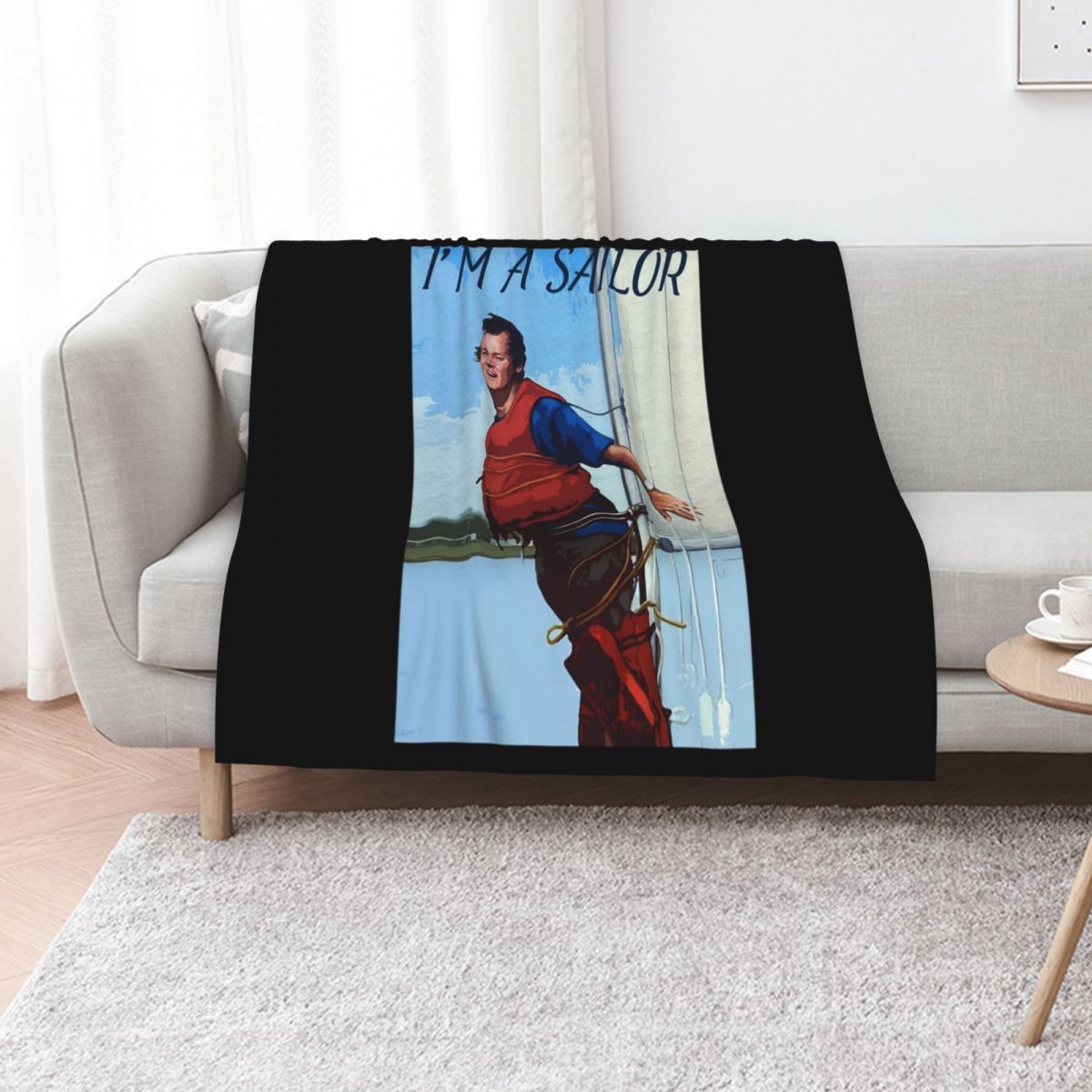 Im A Sailor Bob Quote \t Throw - 3D Printing Quotes 评论和价格