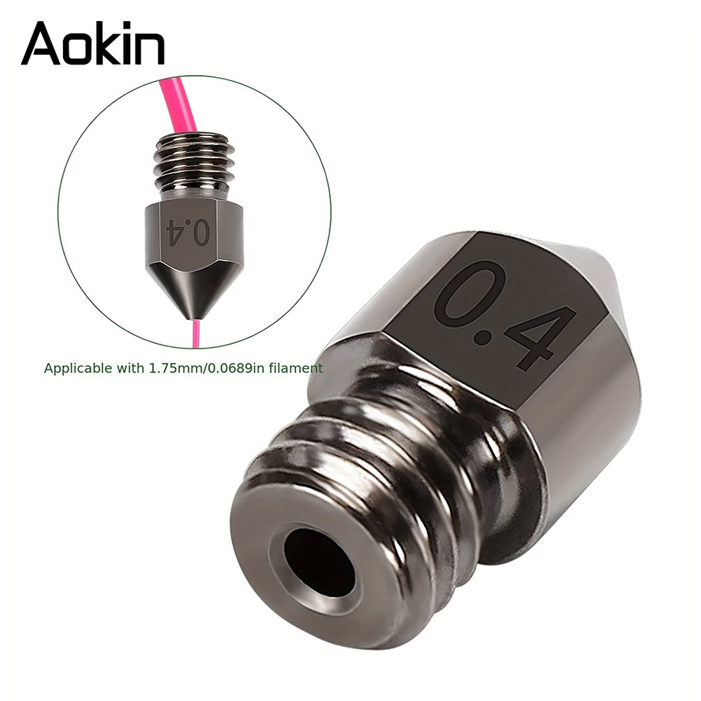 1/5/10PCS MK8 Nozzle Upgrade H - Nozzle 0.4Mm Hardened 评论和价格