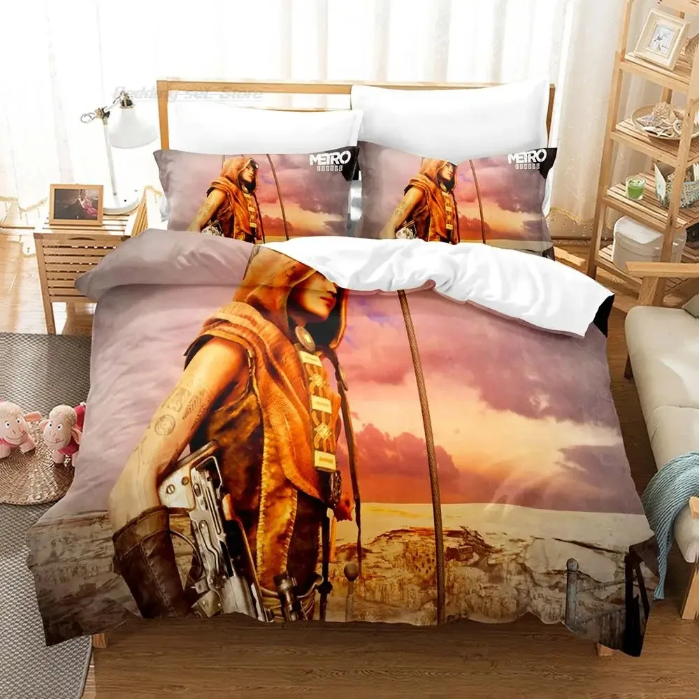 Metro exodus Bedding Set Singl - 3D Printing Aliexpress 评论和价格