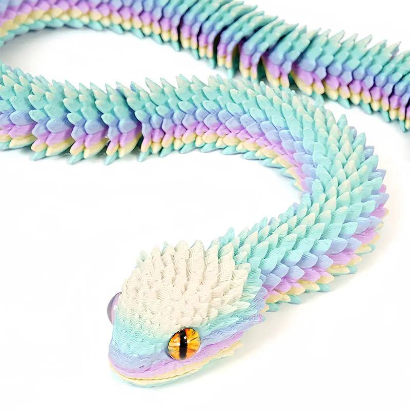 3D Printed Snake Rotatable Art - 3D Printing Gif 评论和价格