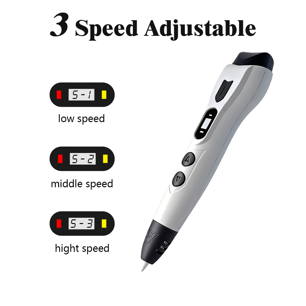 Upgraded 3D Printing Pen With  - 3D Printing Pen For Kids 评论和价格