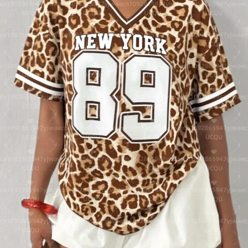 NEW YORK NO.89 Printed V-neck  - 3D Printing York 评论和价格