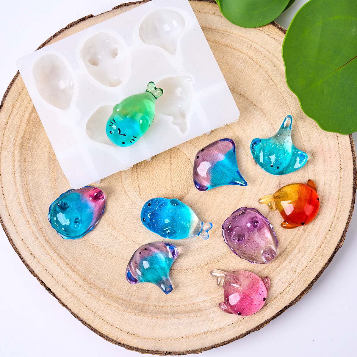 3D Healing Kawaii Manta Ray Wh - 3D Printing With Silicone 评论和价格