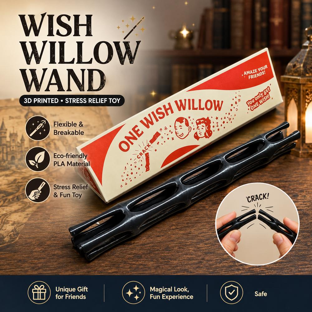 3D Printed One Wish Willow Key - 3D Printing Gif 评论和价格
