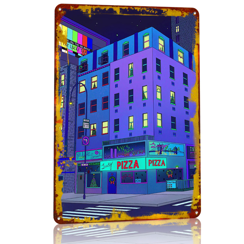 New York City Pizza Shop 3D Te - 3D Printing York 评论和价格
