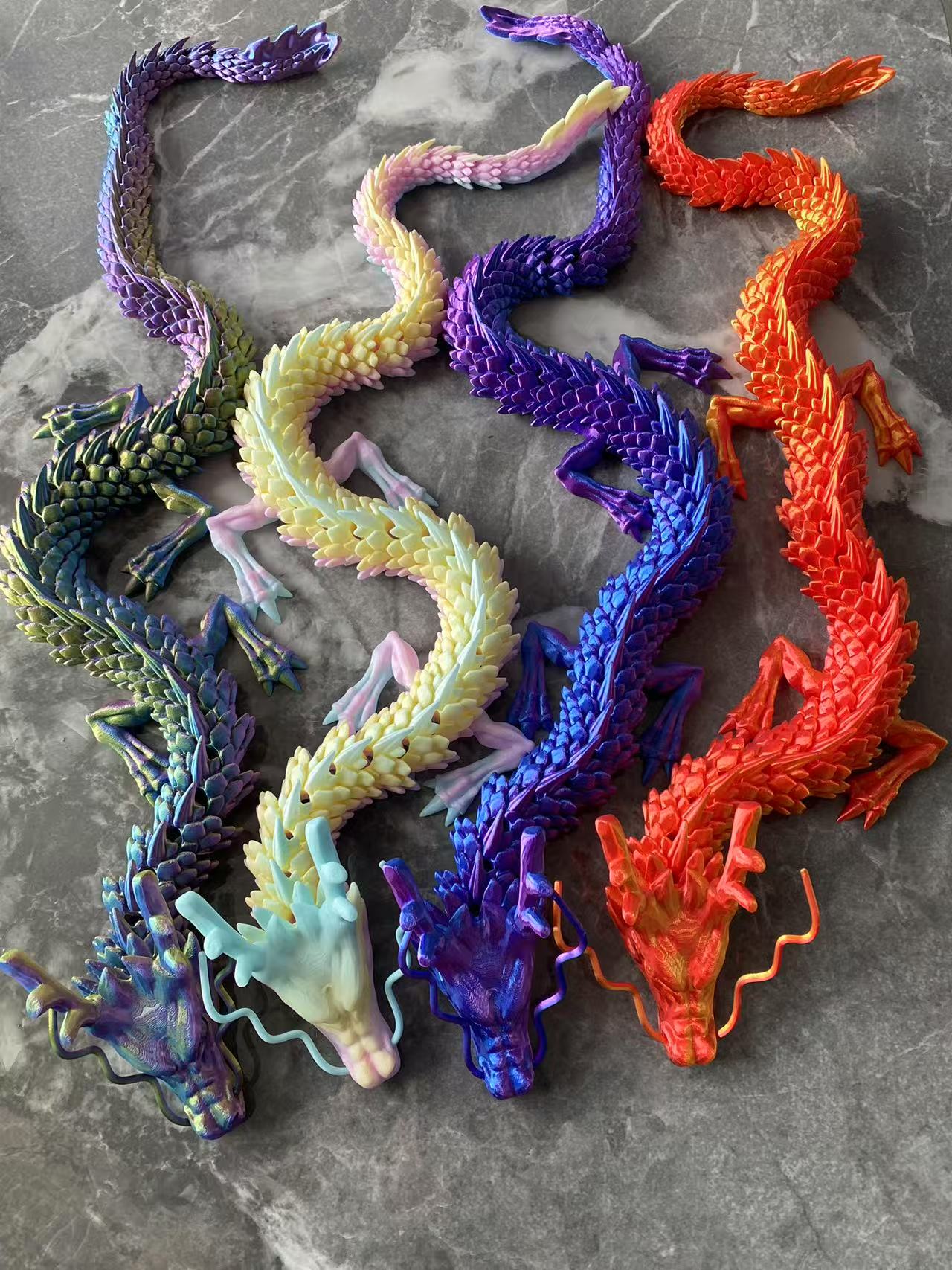 60cm 3D Printing Dragon Toy Ch - 3D Printing Gif 评论和价格