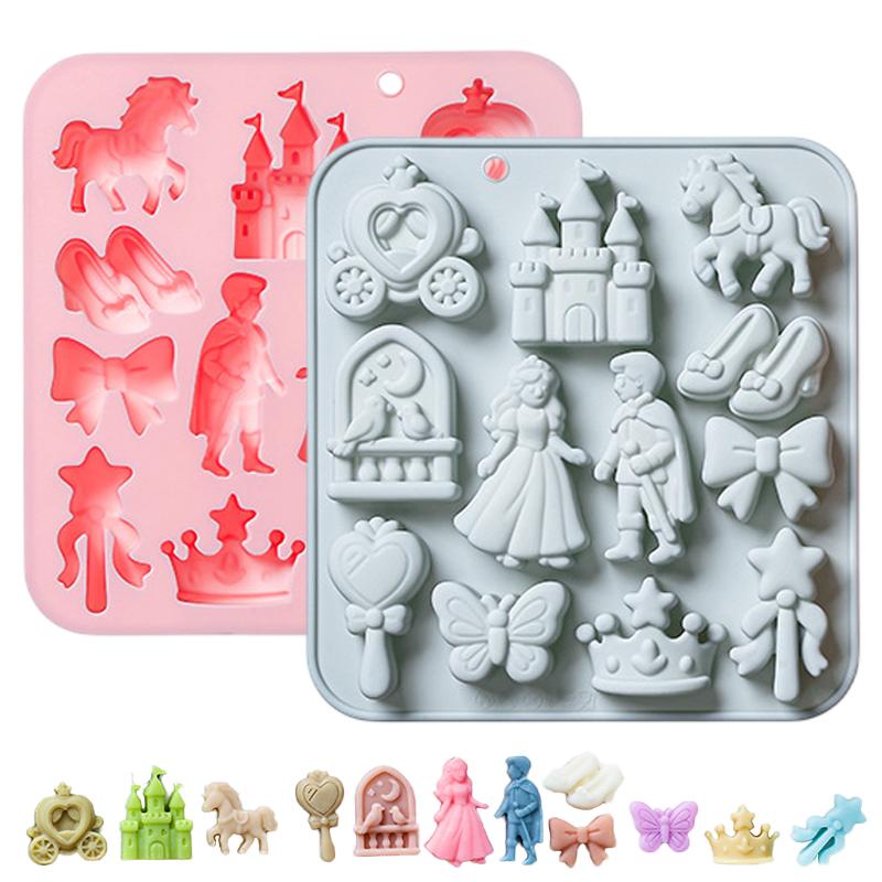 12‑Cavity 3D Prince Princess S - 3D Printing With Silicone 评论和价格