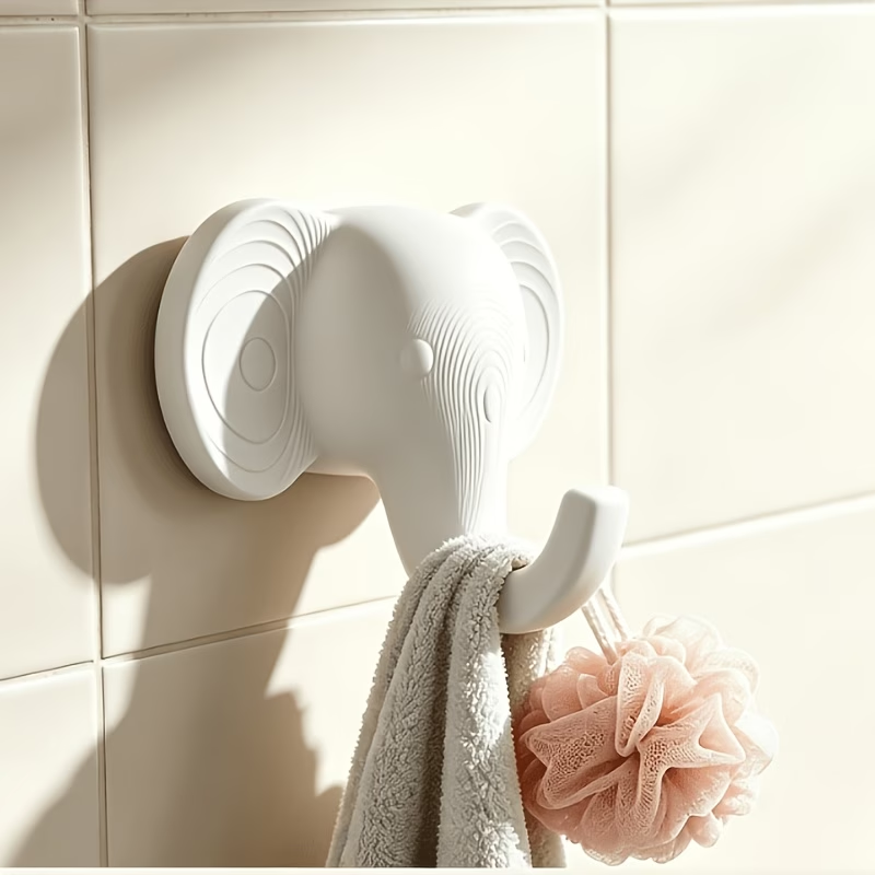 Elephant Head Single-wall Hook - 3D Printing Abs 评论和价格
