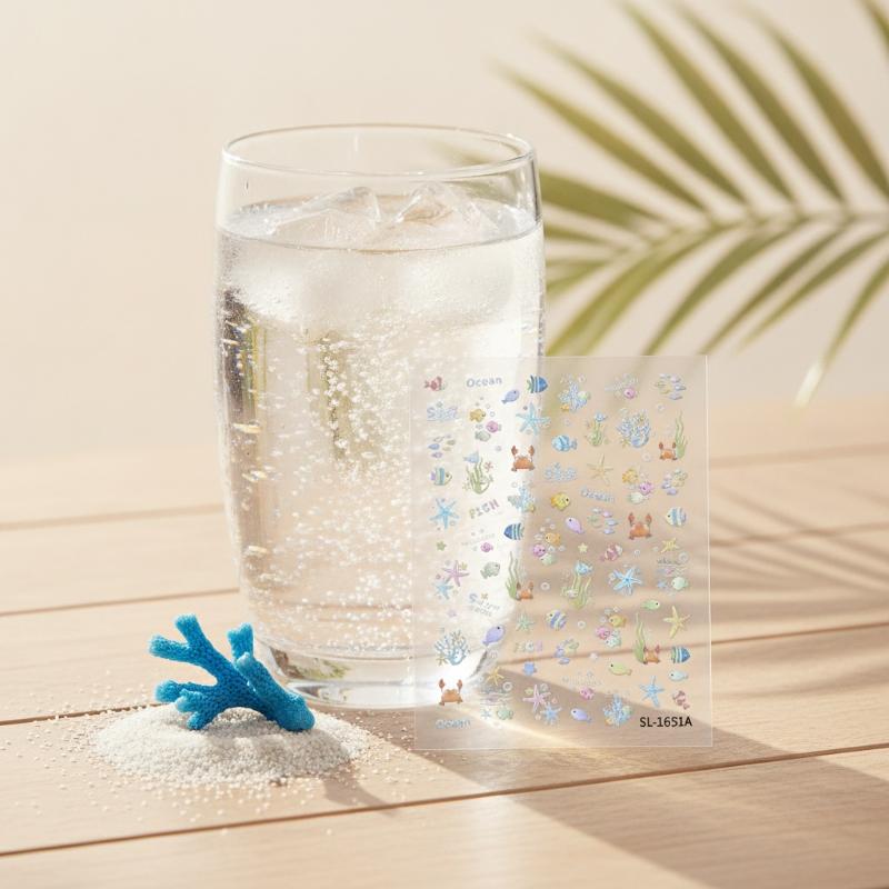 Embossed 3D Ocean Nail Art Sti - 3D Printing Enthusiast 评论和价格