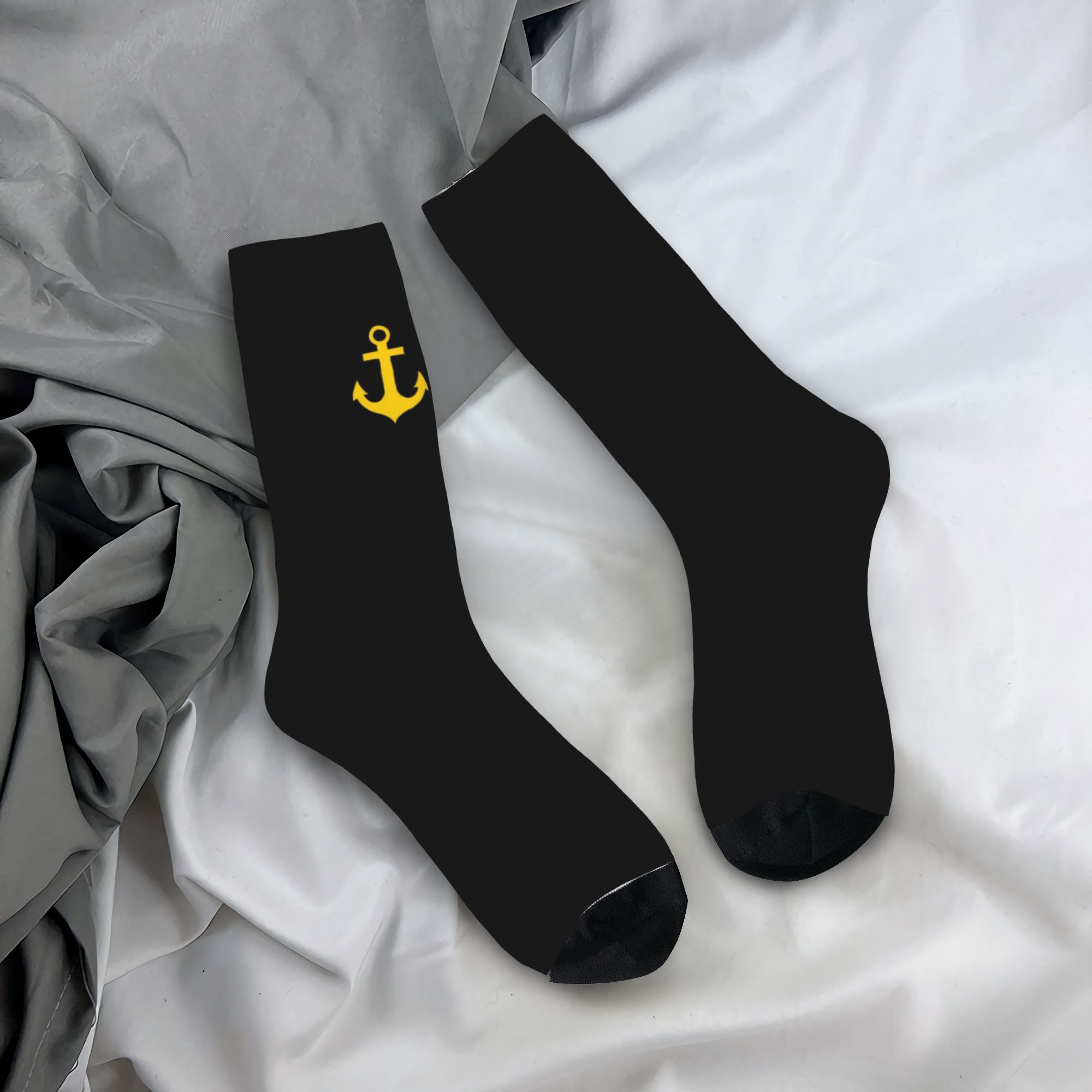Custom Gold Anchor Logo Men Wo - 3D Printing Gold 评论和价格