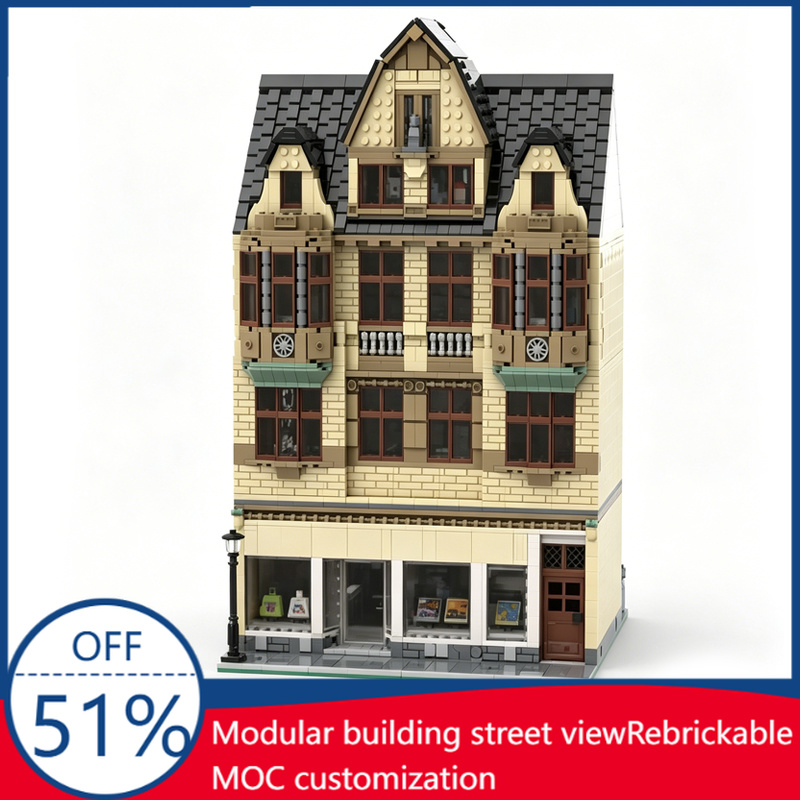 4418 Pcs Modular Town House Pr - 3D Printing Abs 评论和价格