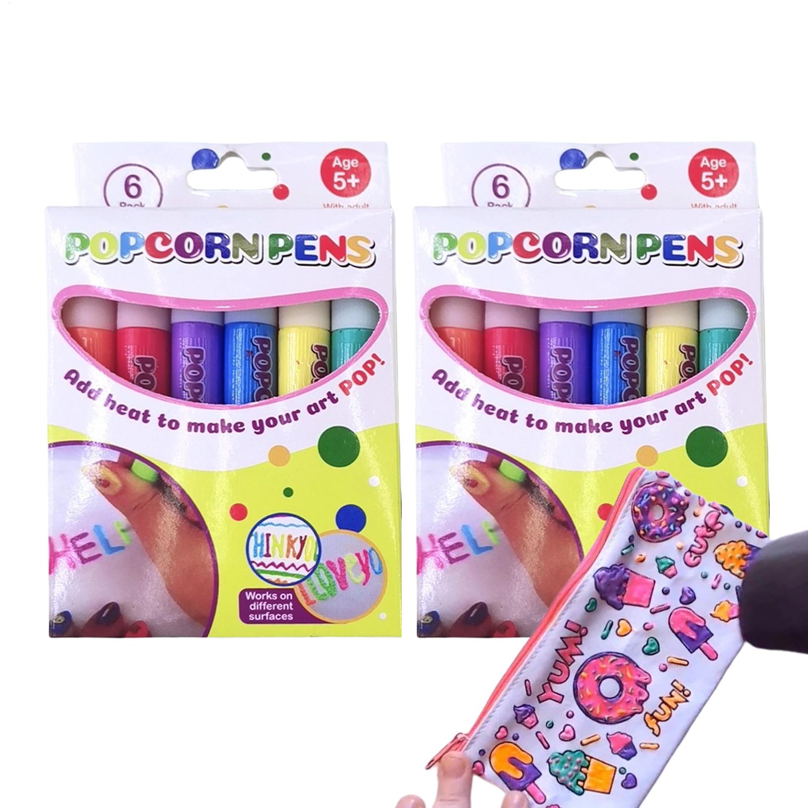 2set Diy Bubble Popcorn Drawin - 3D Printing Pen For Kids 评论和价格