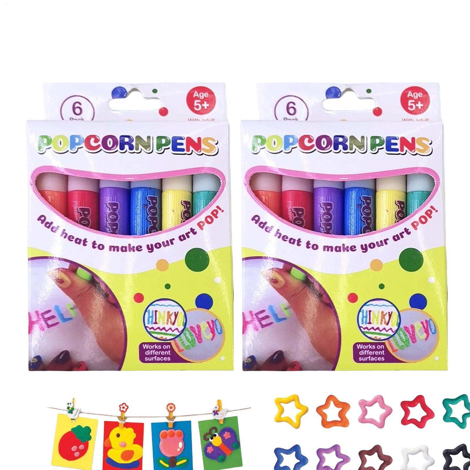 2set Diy Bubble Popcorn Drawin - 3D Printing Pen For Kids 评论和价格
