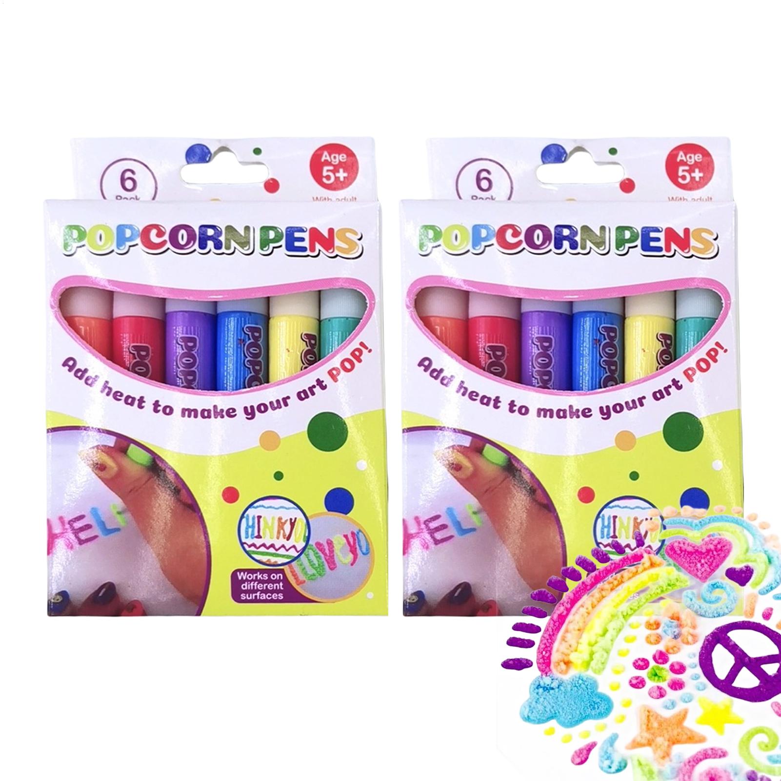 2set Diy Bubble Popcorn Drawin - 3D Printing Pen For Kids 评论和价格