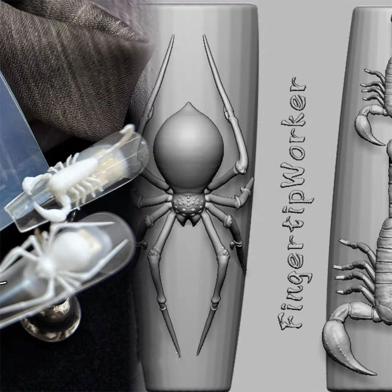 3D Spider Scorpion Silicone Na - 3D Printing With Silicone 评论和价格