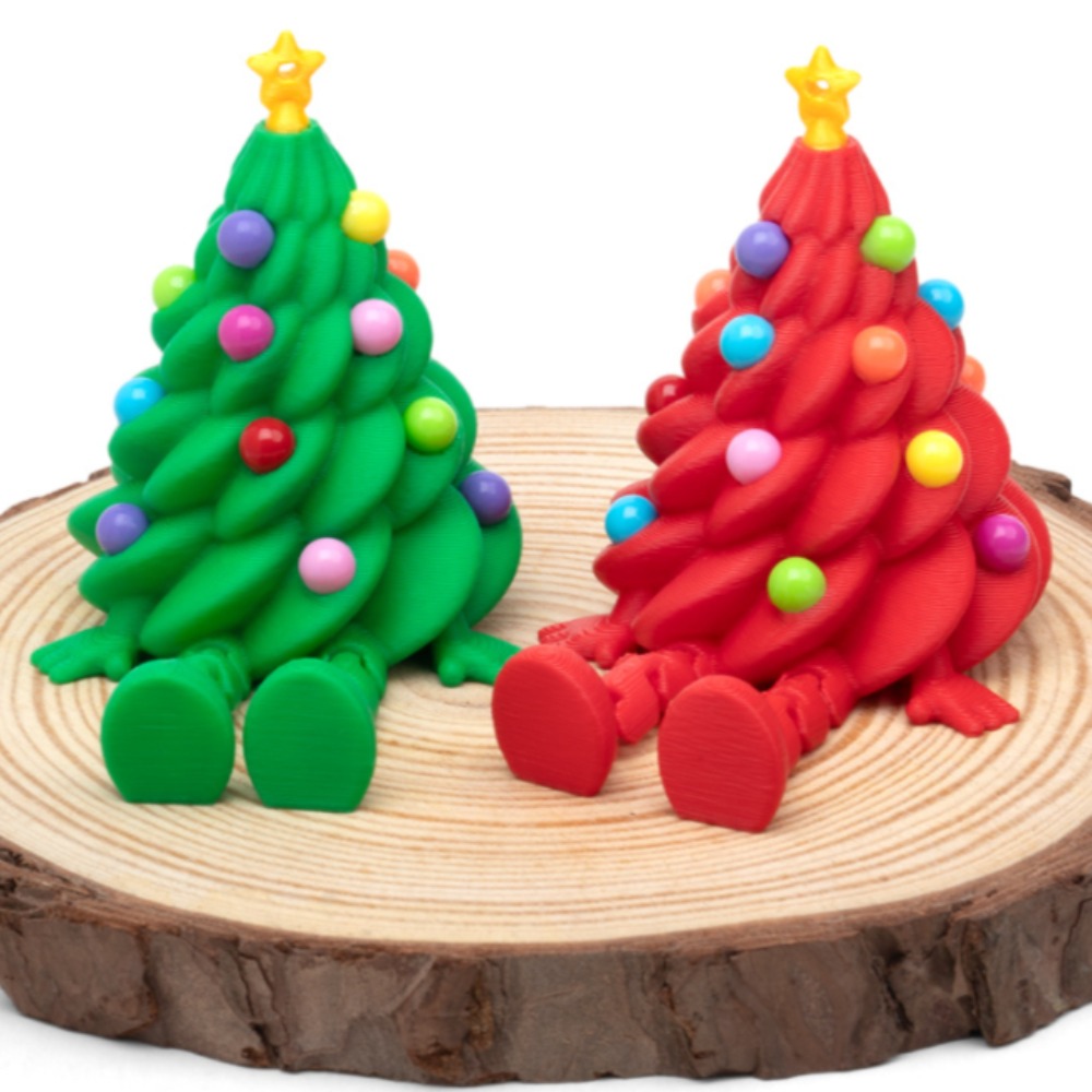 3D Printed Christmas Tree Figu - 3D Printing Gif 评论和价格
