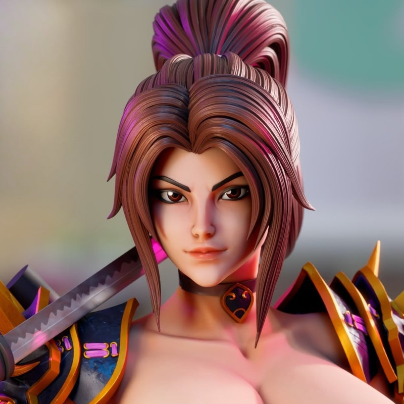 2 Styles Game Character 6125 T - 3D Printing Abs 评论和价格