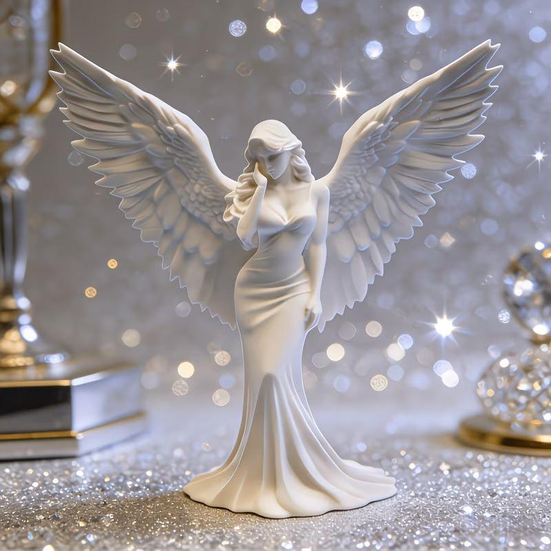New·3D Printed Praying Angel S - 3D Printing Gold 评论和价格