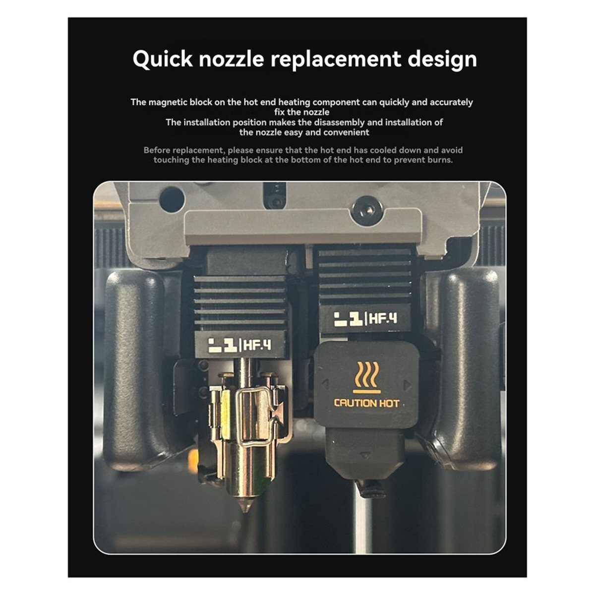 A64I For H2D H2S Hotend Kit fo - Nozzle 0.4Mm Hardened 评论和价格