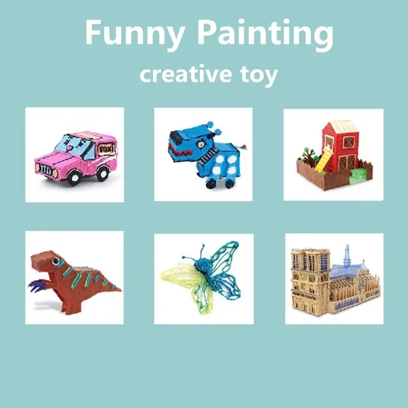 3D Pen For Kids Creatived Toy  - 3D Printing Pen For Kids 评论和价格