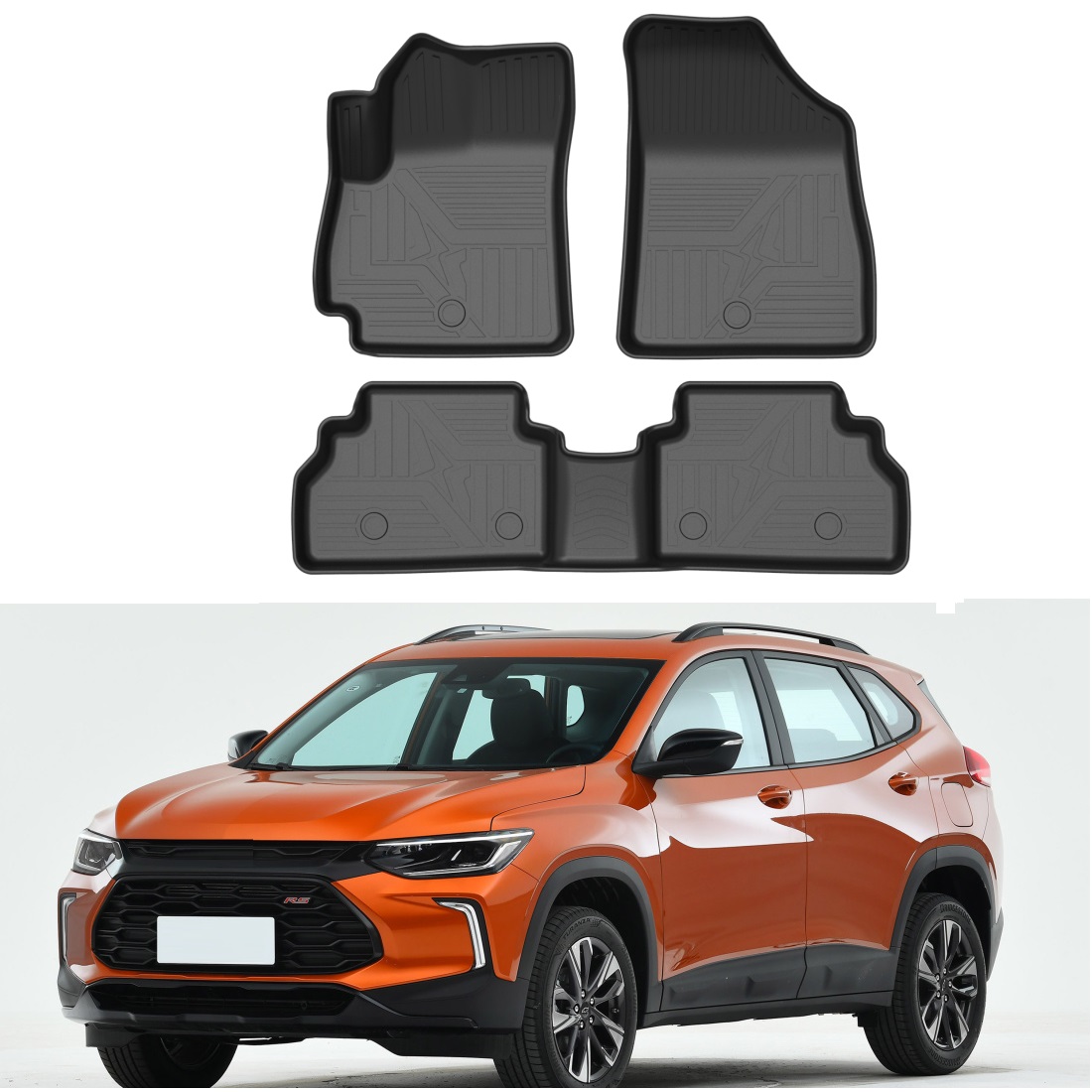 Floor Mats For Chevrolet Track - 3D Printing Tpe 评论和价格